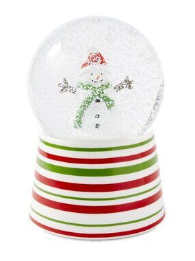 Spode Kit Kemp Snowman Snow Globe New in Box Christmas Collectible NIB